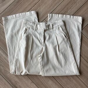 American Eagle Outfitters women's Off-White Trousers